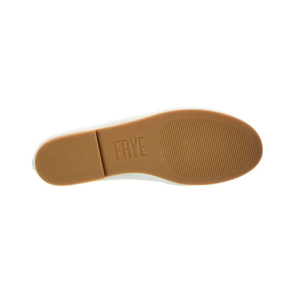 Frye Emma Leather Ballet Flat, White - Picture 4 of 5